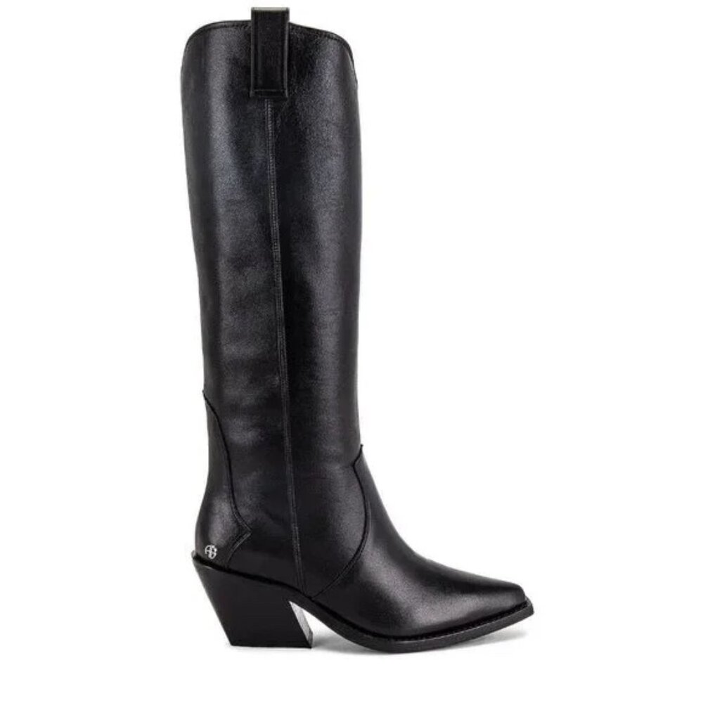 Anine Bing - Tall Tania Boots in Black (Size 38, like new)